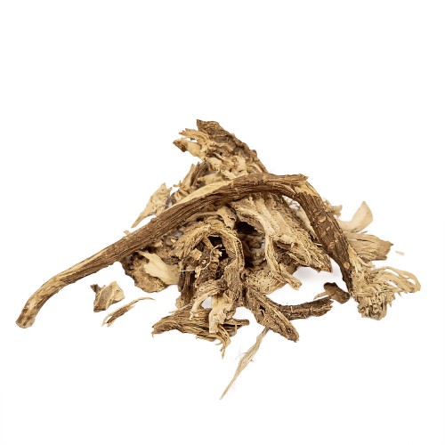 Szkarłatka amerykańska (Poke Root) Cedrowe Wzgórza – zioło używane w Hoodoo do ochrony, odwagi i odwracania klątw. Symbol siły i dominacji, stosowany w rytuałach uncrossing oraz mojo. Przykławowy surowiec.