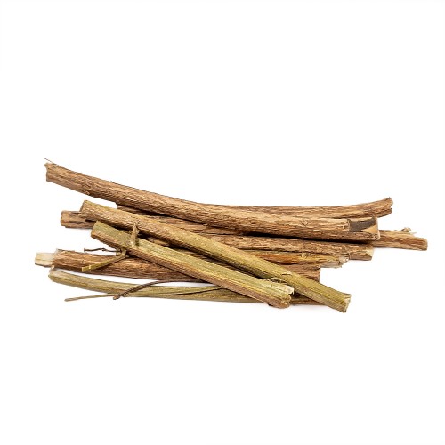 Abre Camino – Cedrowe Wzgórza – zioło Hoodoo do otwierania dróg, usuwania przeszkód i ochrony. Przykładowy surowiec — gałązki.