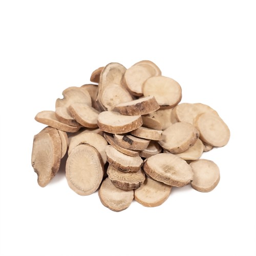 Korzeń Piwonii (Peony Root) – Cedrowe Wzgórza – zioło Hoodoo na ochronę, szczęście i duchową równowagę. Przykładowy surowiec.