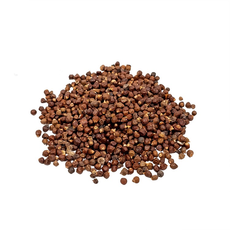 Rajskie Ziarno (Grains of Paradise, African Pepper Grains) – Cedrowe Wzgórza – ziarna Hoodoo na szczęście, sukces i spełnianie życzeń. Przykładowy surowiec.